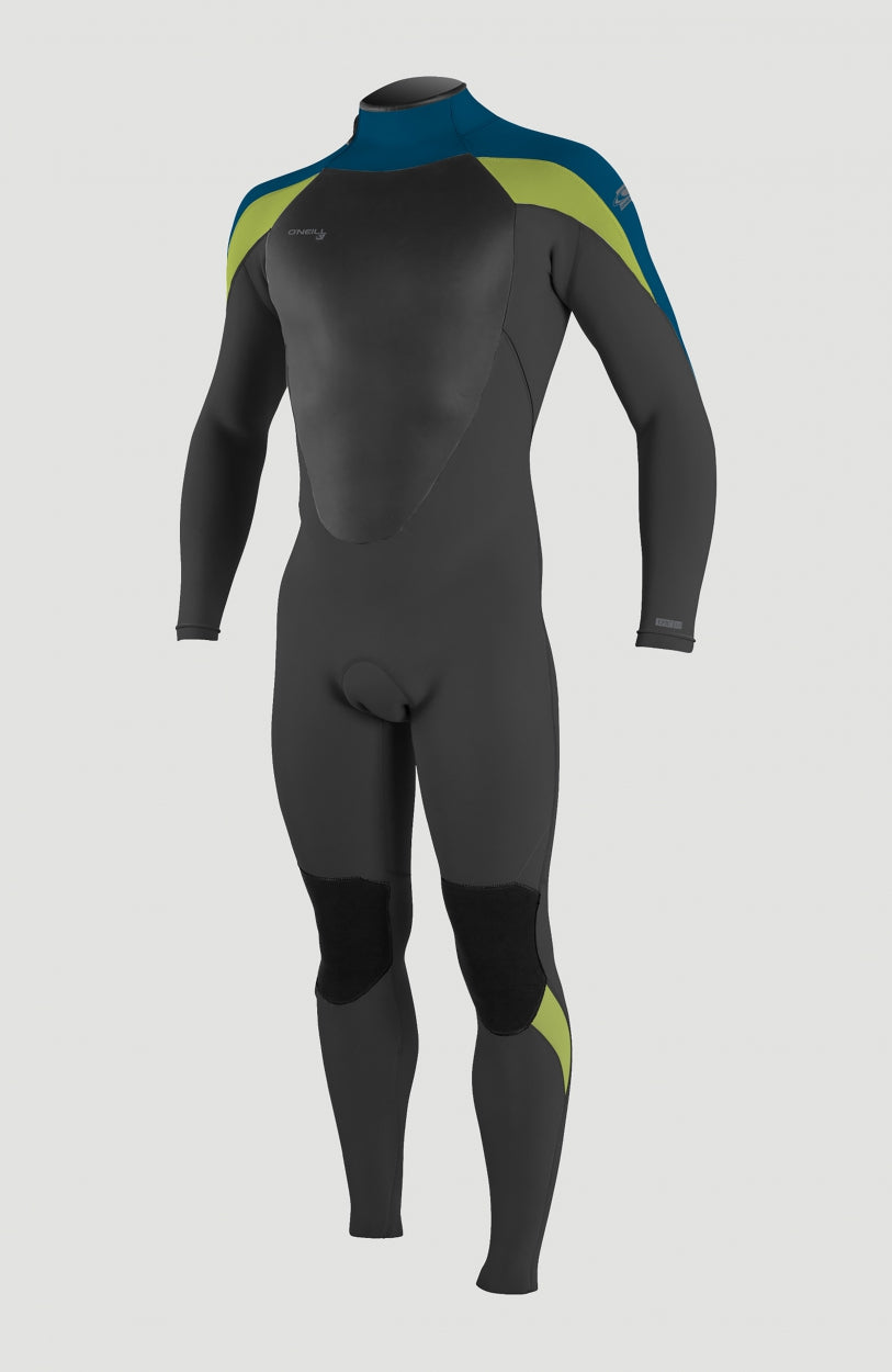 Epic 3/2mm Back Zip Full Wetsuit | Black