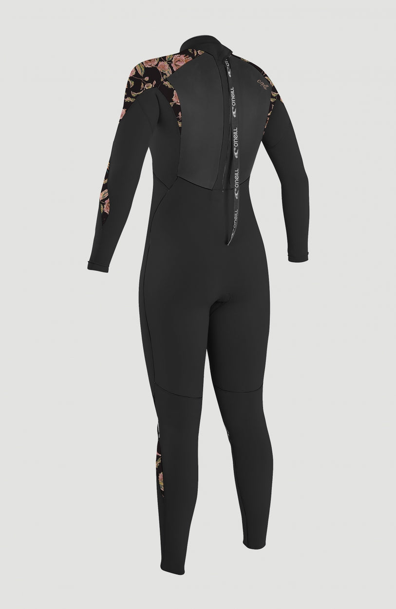 Epic 3/2 Back Zip Full Wetsuit | Black