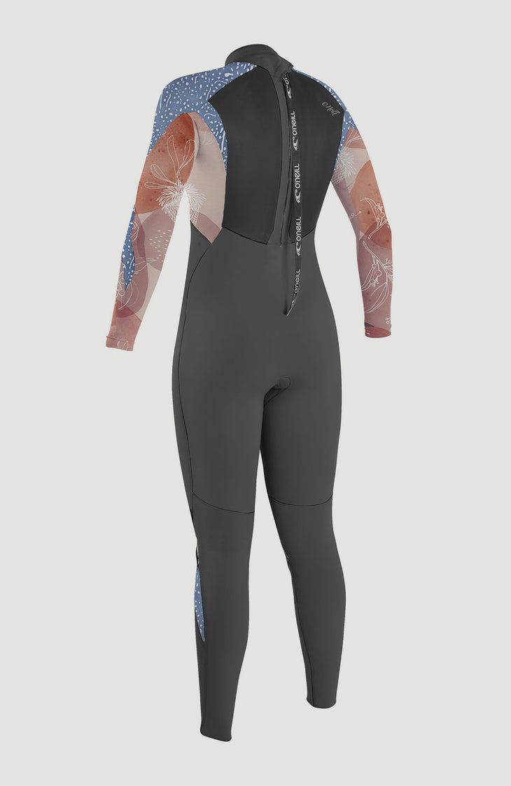 Epic 3/2 Back Zip Full Wetsuit | GRAPHITE/DESERT BLOOM/DRIFT BL