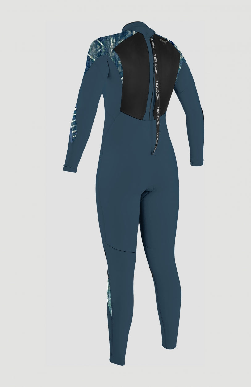 Epic 5/4mm Back Zip Full Wetsuit | Shade/Shade/Bungalow Strip
