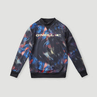 Rutile Crew Fleece | Black Future Fade