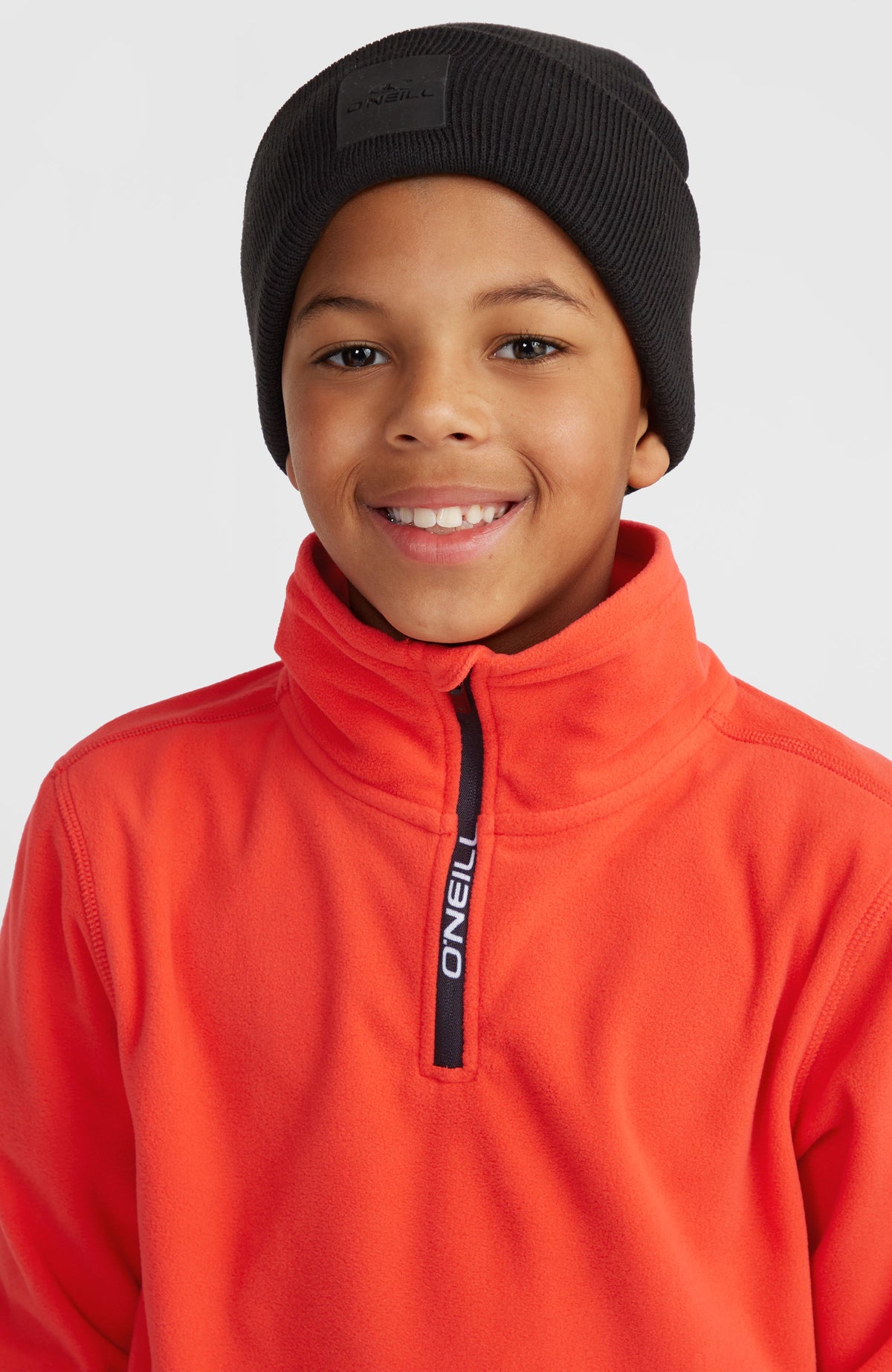 Jack's Polartec® 100 Fleecepullover mit Halbreißverschluss | Paprika Flame