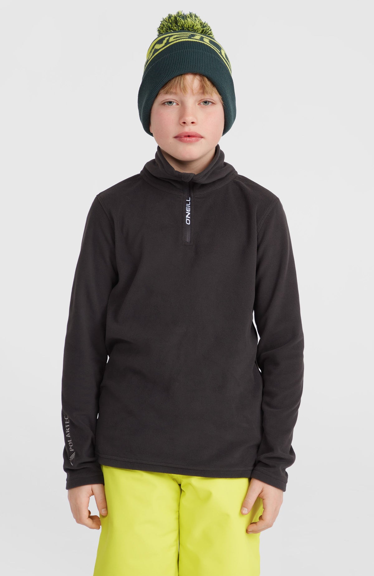 Jack's Polartec® 100 Fleecepullover mit Halbreißverschluss | Black Out