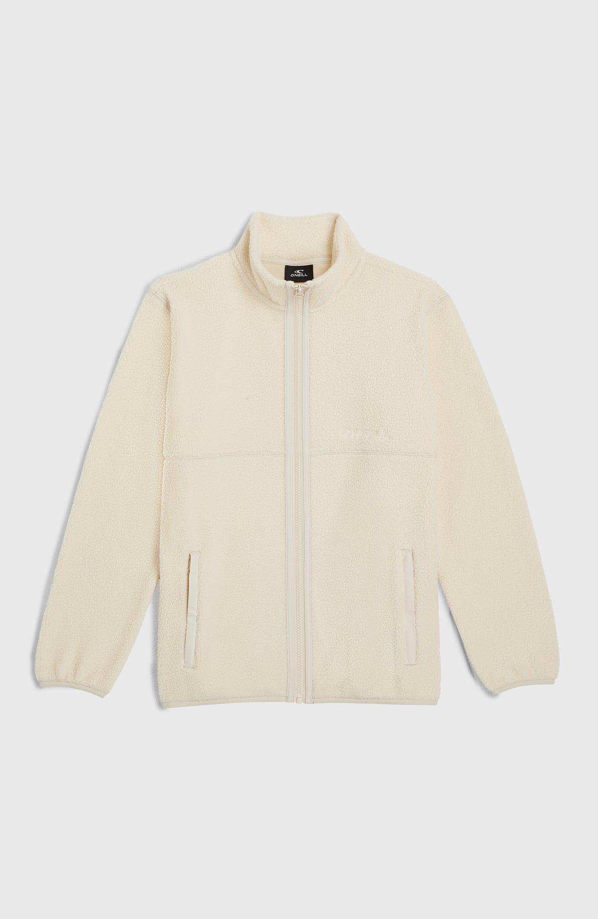 Flauschige Fleecejacke mit Reißverschluss | Macaron