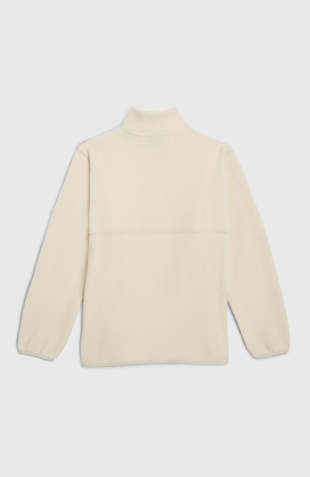 Flauschige Fleecejacke mit Reißverschluss | Macaron