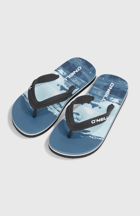 Profile Graphic Sandalen | Blue Melted Stripe Boys