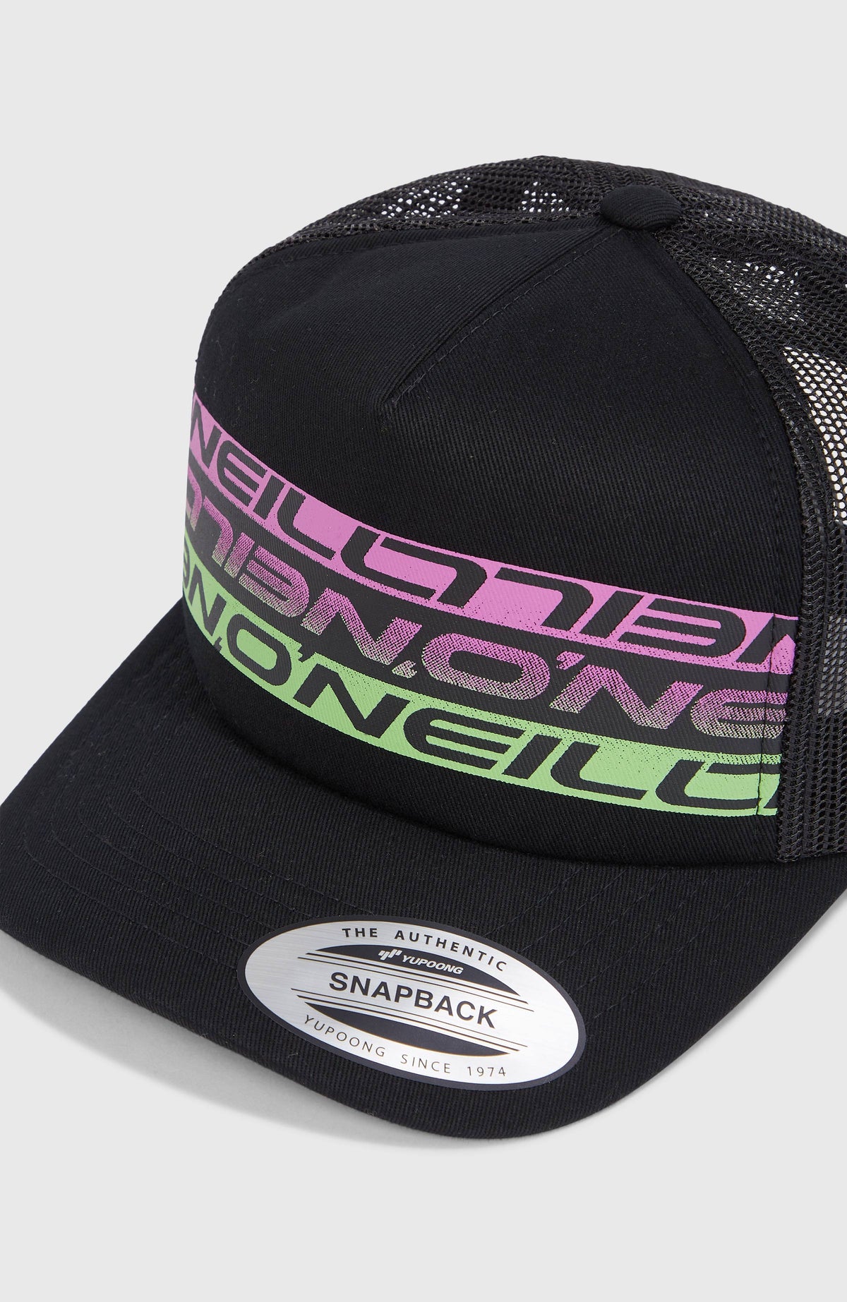 Flood Trucker Cap | Black Upside Down