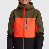 Carbonite Skijacke | Forest Night Colour Block