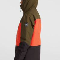 Carbonite Skijacke | Forest Night Colour Block