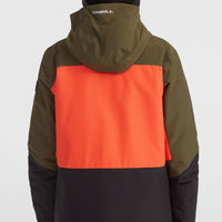 Carbonite Skijacke | Forest Night Colour Block