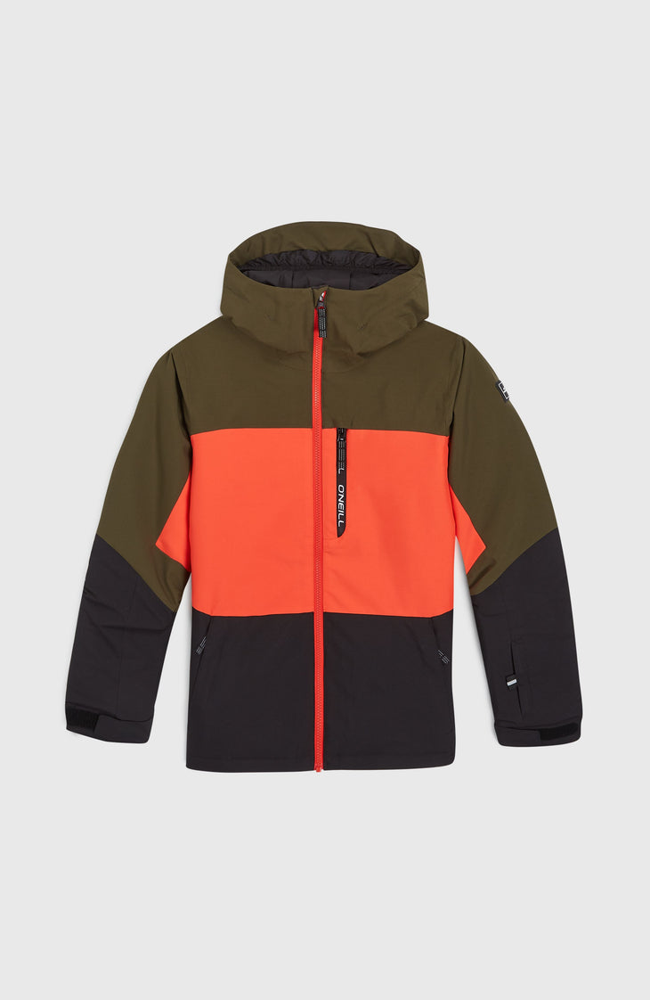 Carbonite Skijacke | Forest Night Colour Block