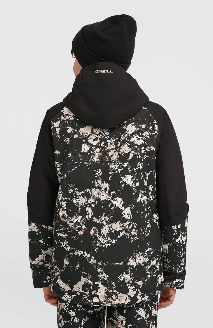 FWC'Play Ski- und Snowboardjacke | Black/Beige Quarry