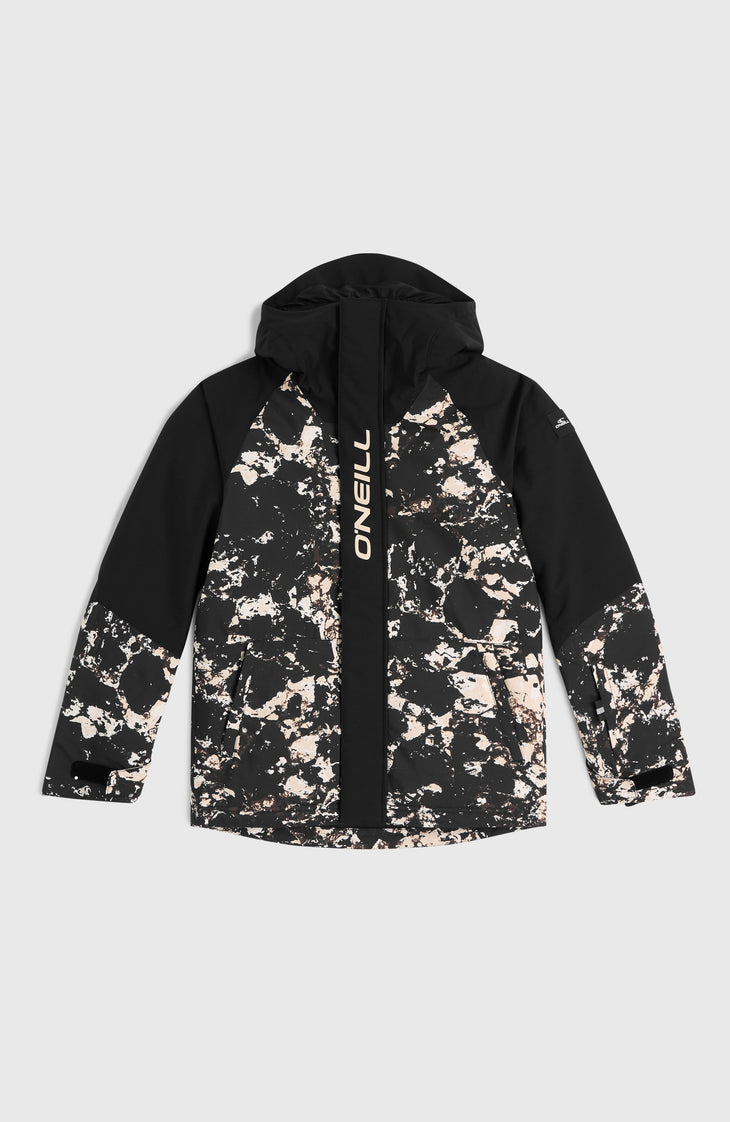 FWC'Play Ski- und Snowboardjacke | Black/Beige Quarry
