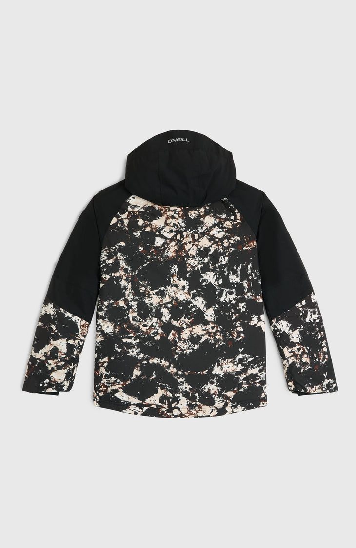 FWC'Play Ski- und Snowboardjacke | Black/Beige Quarry