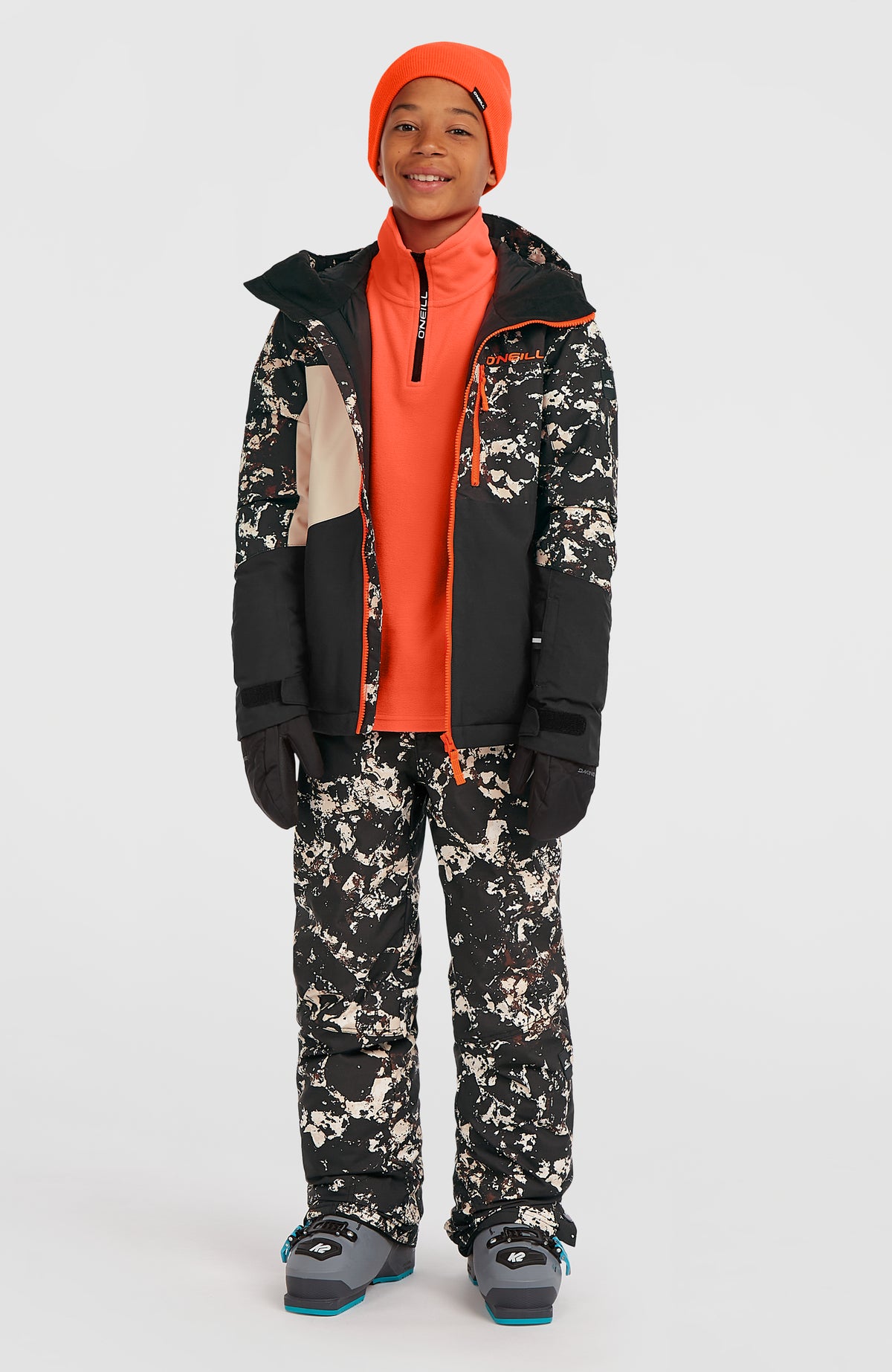 FWC'Cruz Triple Skijacke | Black/Beige Quarry