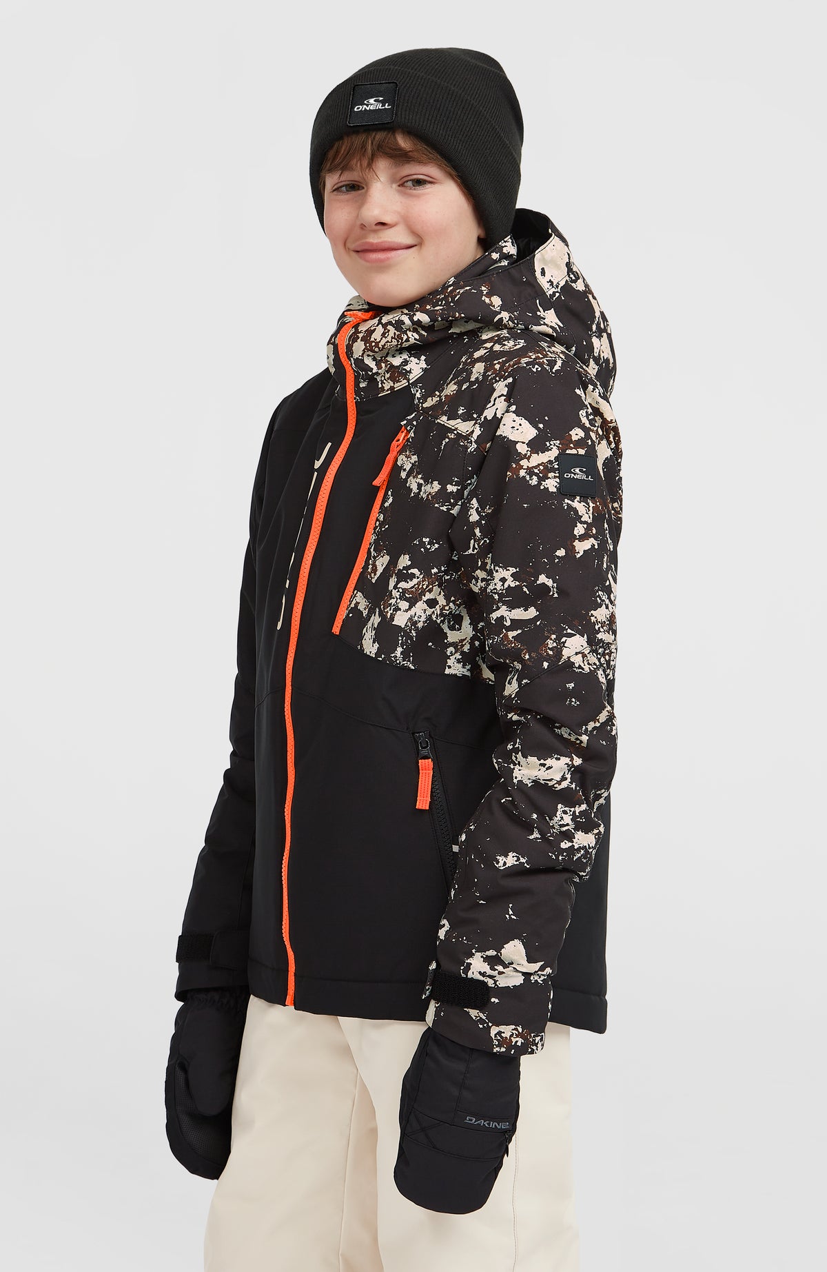FWC'Cruz Block Skijacke | Black/Beige Quarry
