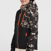 FWC'Cruz Block Skijacke | Black/Beige Quarry