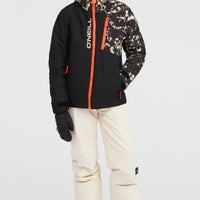 FWC'Cruz Block Skijacke | Black/Beige Quarry