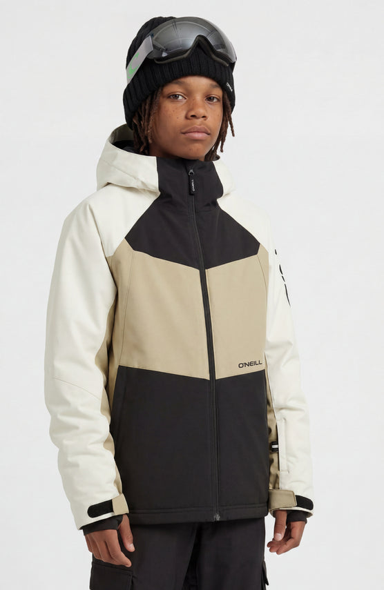 FWC'Cruz Mean Machine Skijacke | Linen White Colour Block