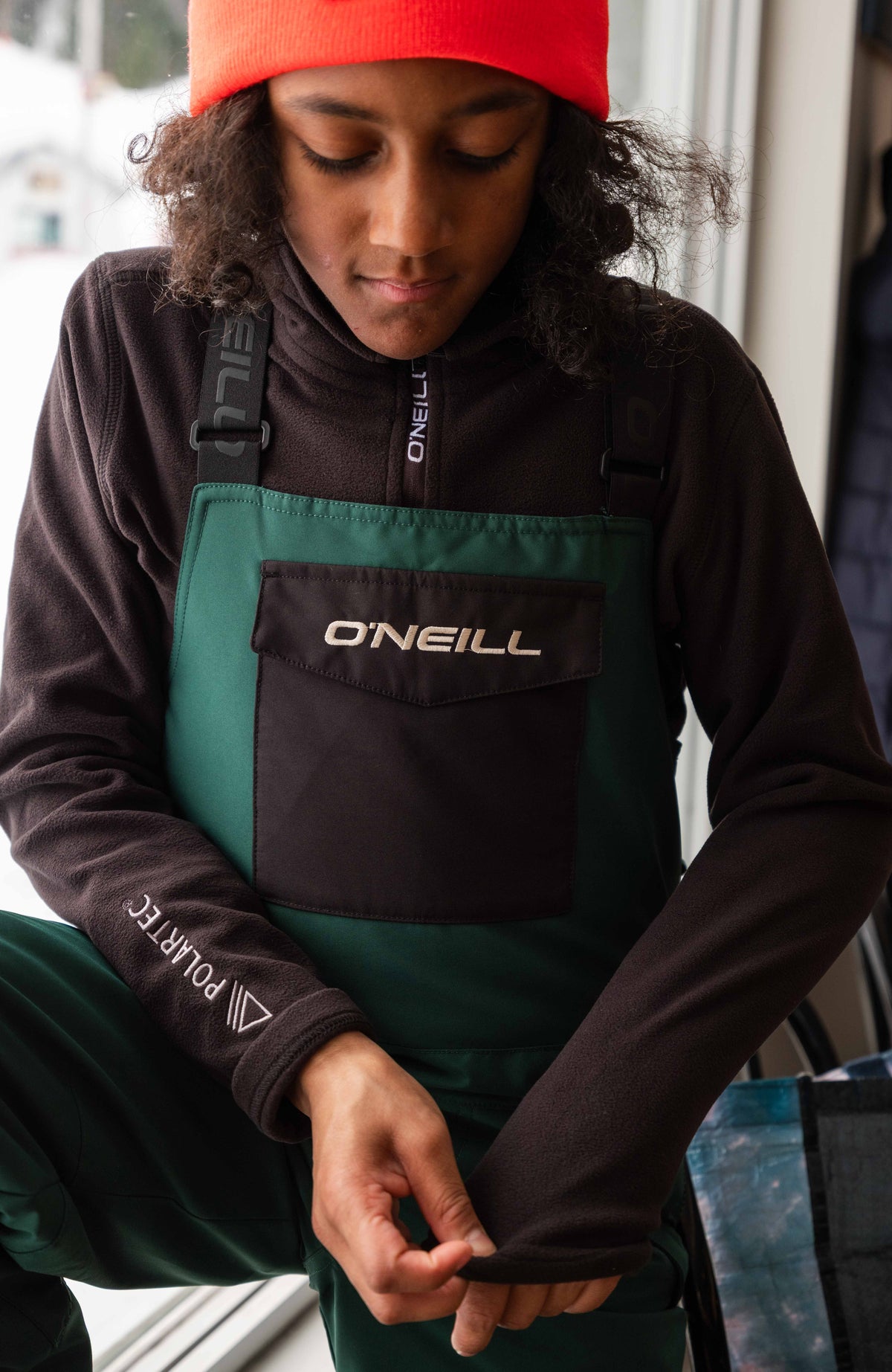 FWC'Cruz Bib Skihose | Emerald Envy Colour Block