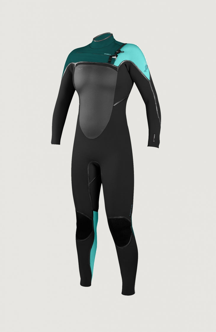 Psycho Tech Chest Zip 3/2mm Full Wetsuit | Black