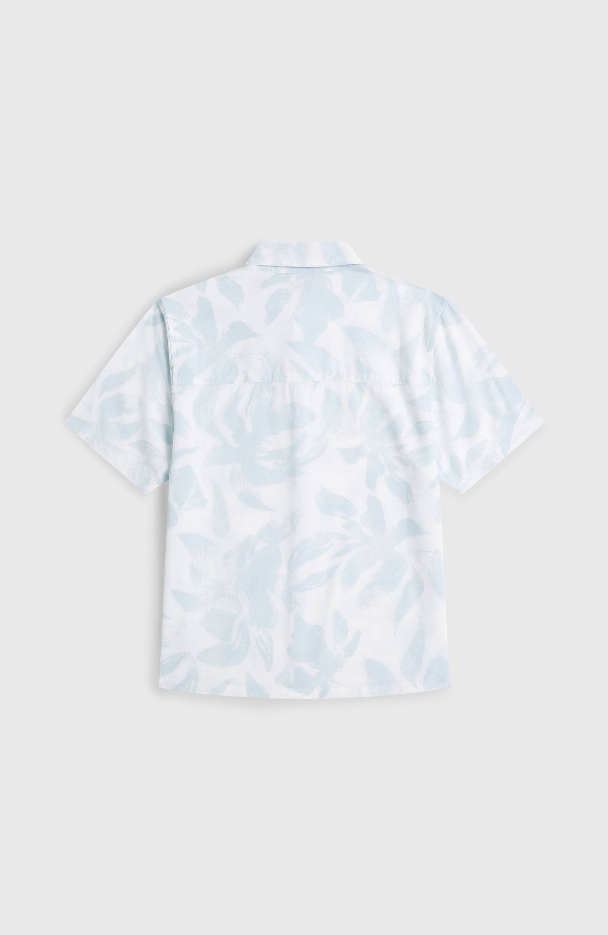 Print-Shirt | White Spray Flower