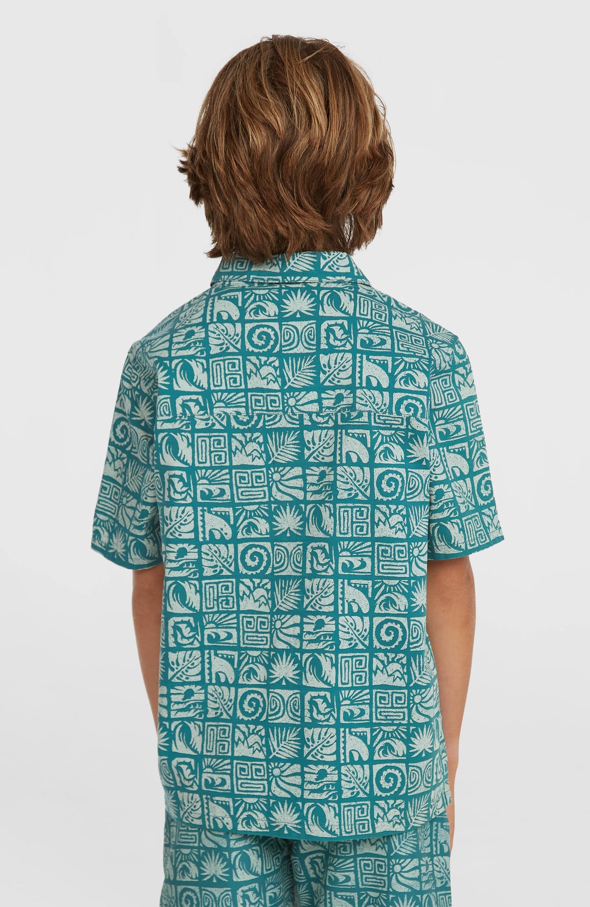 Print-Shirt | Blue Bricks