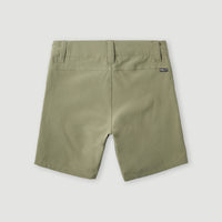 Easton Cargo Hybrid Shorts | Deep Lichen Green