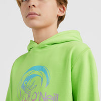 Circle Surfer Kapuzenpullover | Fluor Green