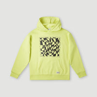 Checker Kapuzenpullover | Sunny Lime