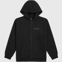Must-Have Kapuzenjacke mit Reißverschluss | Black Out