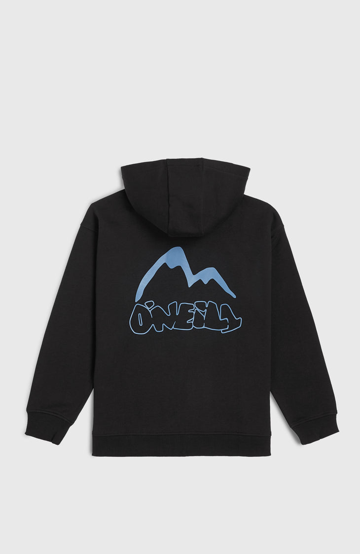 Must-Have Kapuzenjacke mit Reißverschluss | Black Out