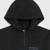 Must-Have Kapuzenjacke mit Reißverschluss | Black Out