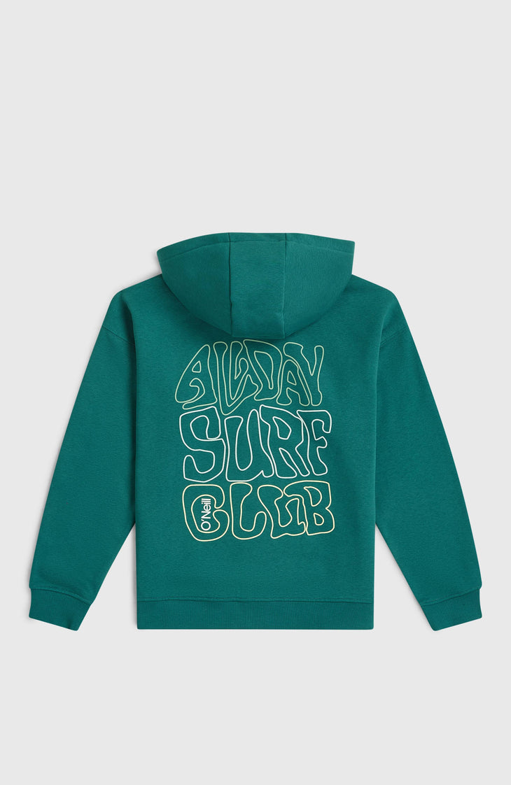 Graphic Kapuzenjacke mit Reißverschluss | Botanical Heat