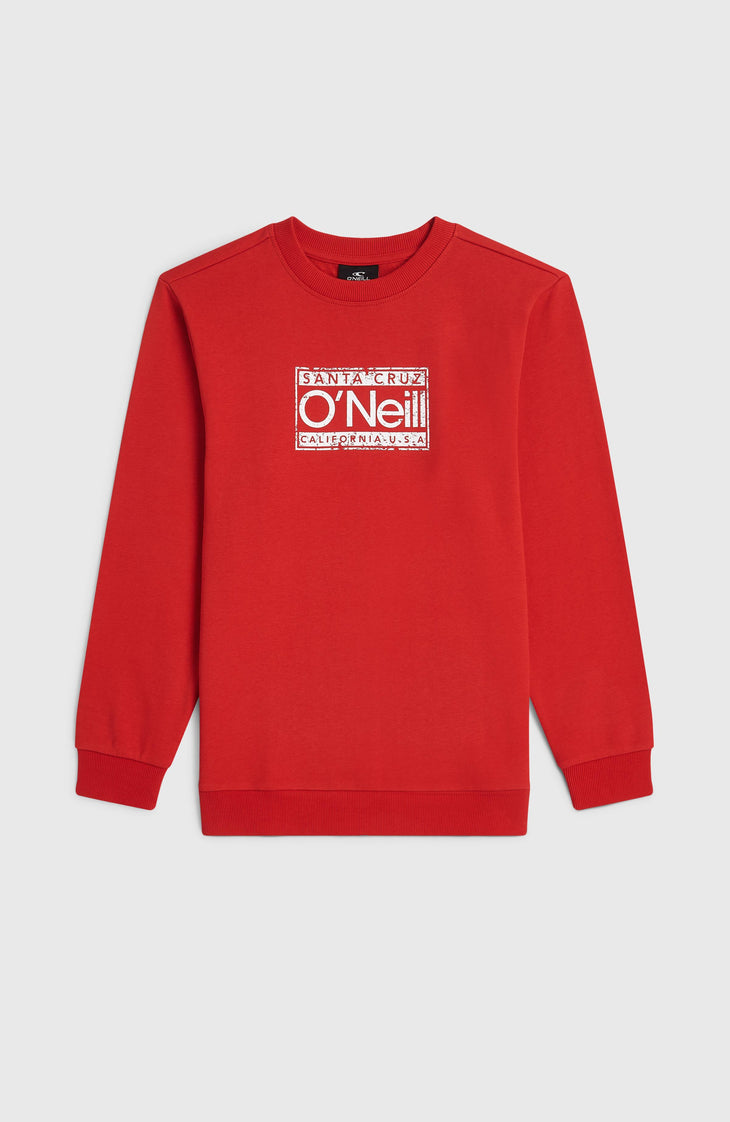 Cali Crew Sweatshirt | High Risk Red