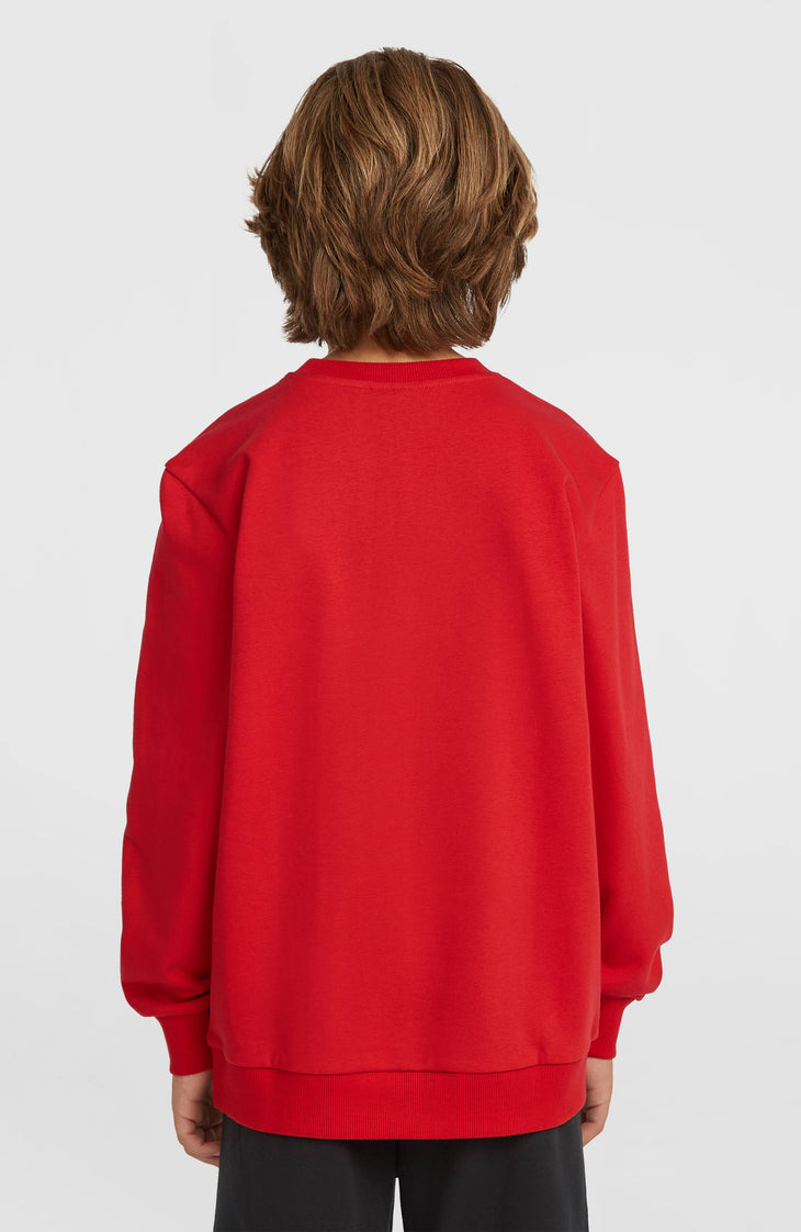 Cali Crew Sweatshirt | High Risk Red