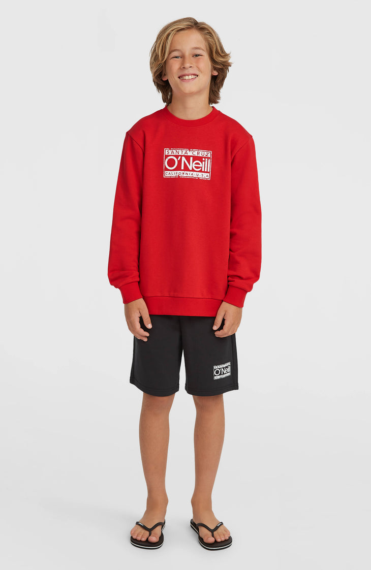Cali Crew Sweatshirt | High Risk Red