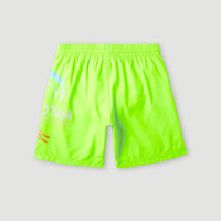 Circle Surfer 14'' Badehose | Fluor Green circle surfer gradient