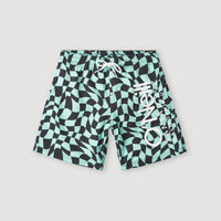 Cali Crazy 14'' Badehose | Blue Beach Glass