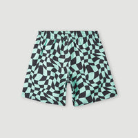 Cali Crazy 14'' Badehose | Blue Beach Glass