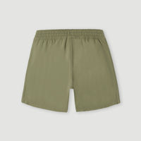 Cali State 14'' Badehose | Deep Lichen Green