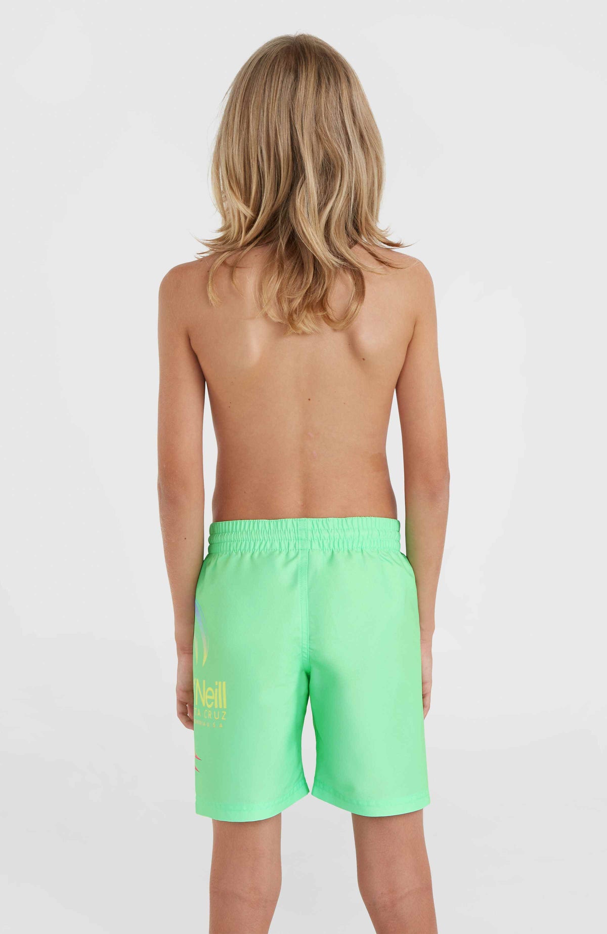 Circle Surfer 14'' Badehose | Neon Green Circle Surfer Gradient Panel