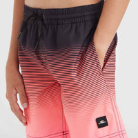 Jack O'Neill Cali Gradient 14'' Badehose | Black Simple Gradient Panel