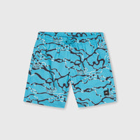 Jack O'Neill Cali Crazy 14'' Badehose | Light Blue Ocean View