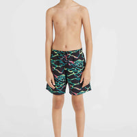 Jack O'Neill Cali Crazy 14'' Badehose | Black Ocean View