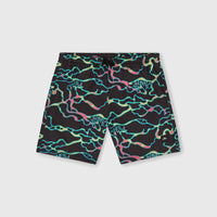 Jack O'Neill Cali Crazy 14'' Badehose | Black Ocean View