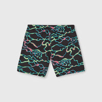 Jack O'Neill Cali Crazy 14'' Badehose | Black Ocean View