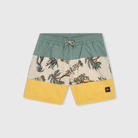 Mix and Match Cali Block 13'' Badehose | Beige Venice Beach