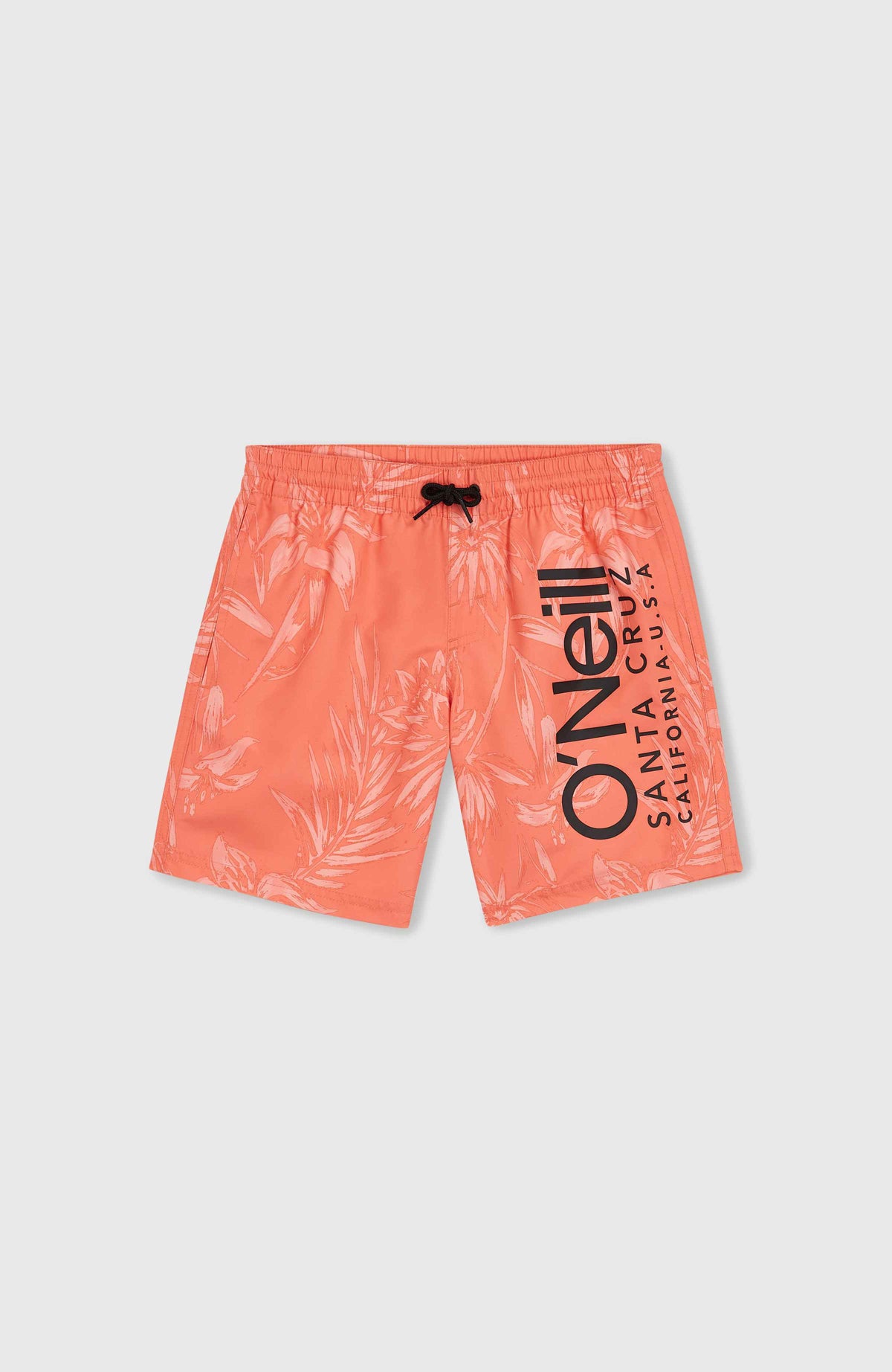 Mix and Match Cali Floral 14'' Badehose | Living Coral Tonal Tropicana