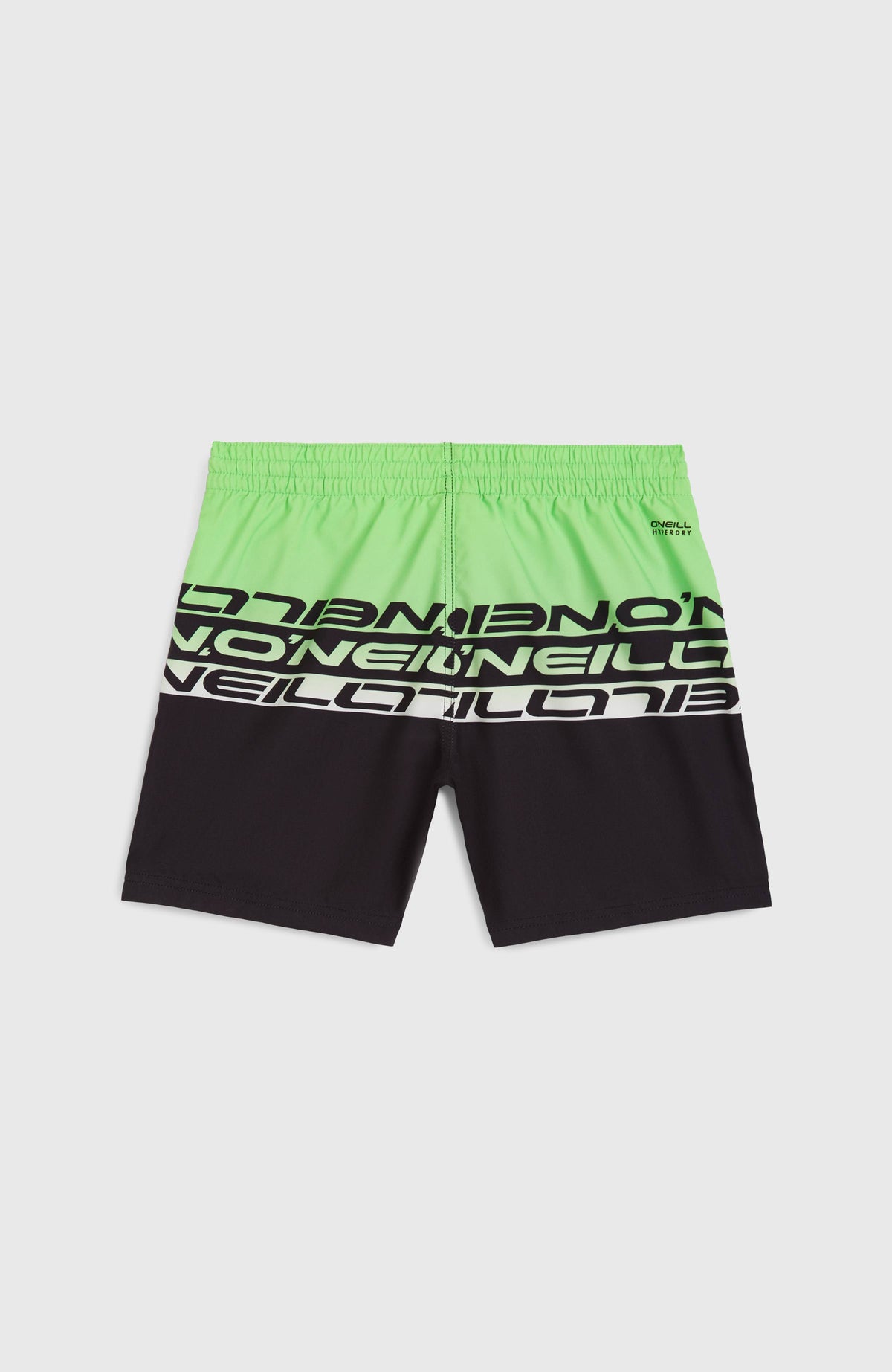 Cali Stripe 14'' Badehose | Green Upside Down